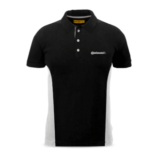 CAMISA POLO CONTINENTAL PRETO E BRANCO