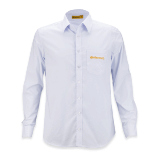 CAMISA SOCIAL MASCULINA CONTINENTAL BRANCA