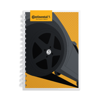CADERNO CONTINENTAL VINTAGE